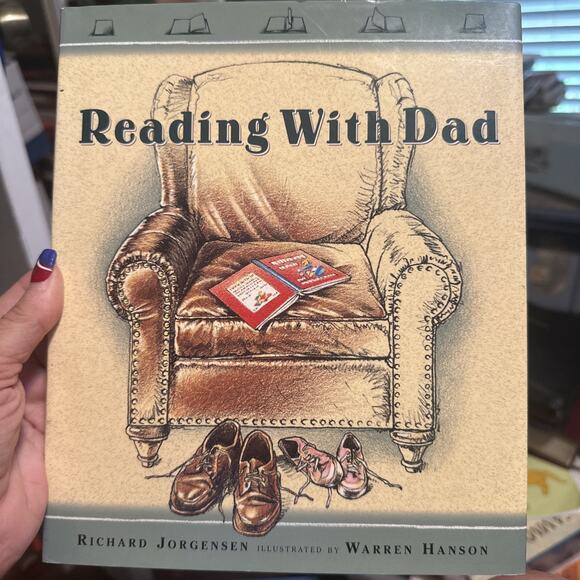 Book Other - Reading with Dad by Jorgensen, Dick; Jorgensen, Richard Signed By Warren Hanson